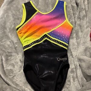 Kids leotard - Black and Multicolor